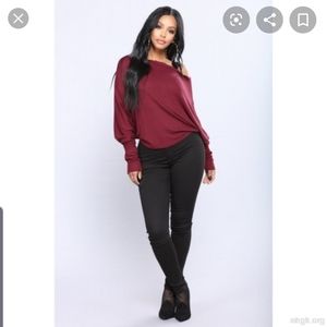Off Shoulder Sweater FN